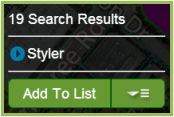 Search Results Box