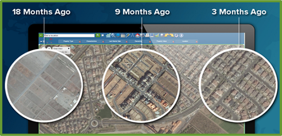 LandVision TimeView Satellite Imagery