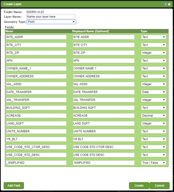 Table Loader Existing