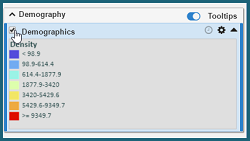 GovClarity Demographics Legend