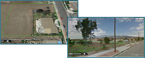 Google Earth Parcel and Outline
