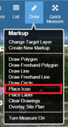 GovClarity Draw Menu Place Icon