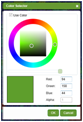GovClarity Thematic Mapper Color Selector