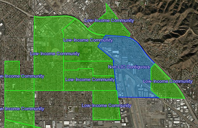 Opportunity Zones Layer Map