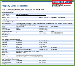 Site Profile Report Command