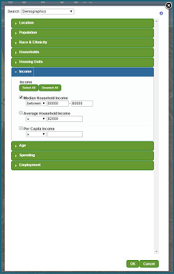 LandVision Details Window