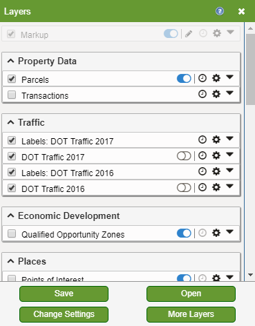 Traffic Count Layer