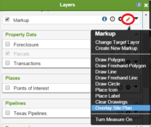 LandVision Legend Target Layer