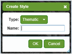 LandVision Thematic Mapper Create Style