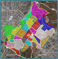 LandVision Thematic Mapper Line Color Map