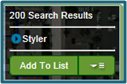Search Results Box
