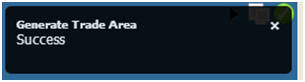 Trade Areas Notification