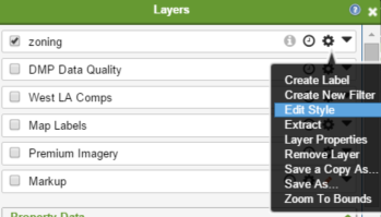 LandVision Thematic Mapper Edit Style