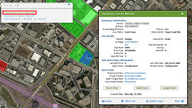 More Results Window reference to summary balloon